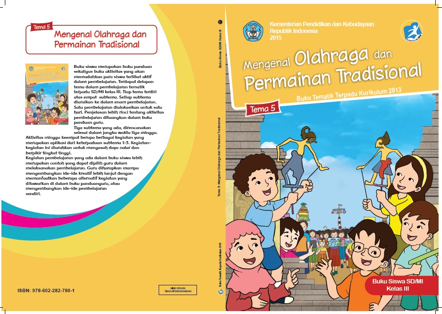 Download Buku Tematik Tema 5 Kelas 3 (Kurikulum 2013)
