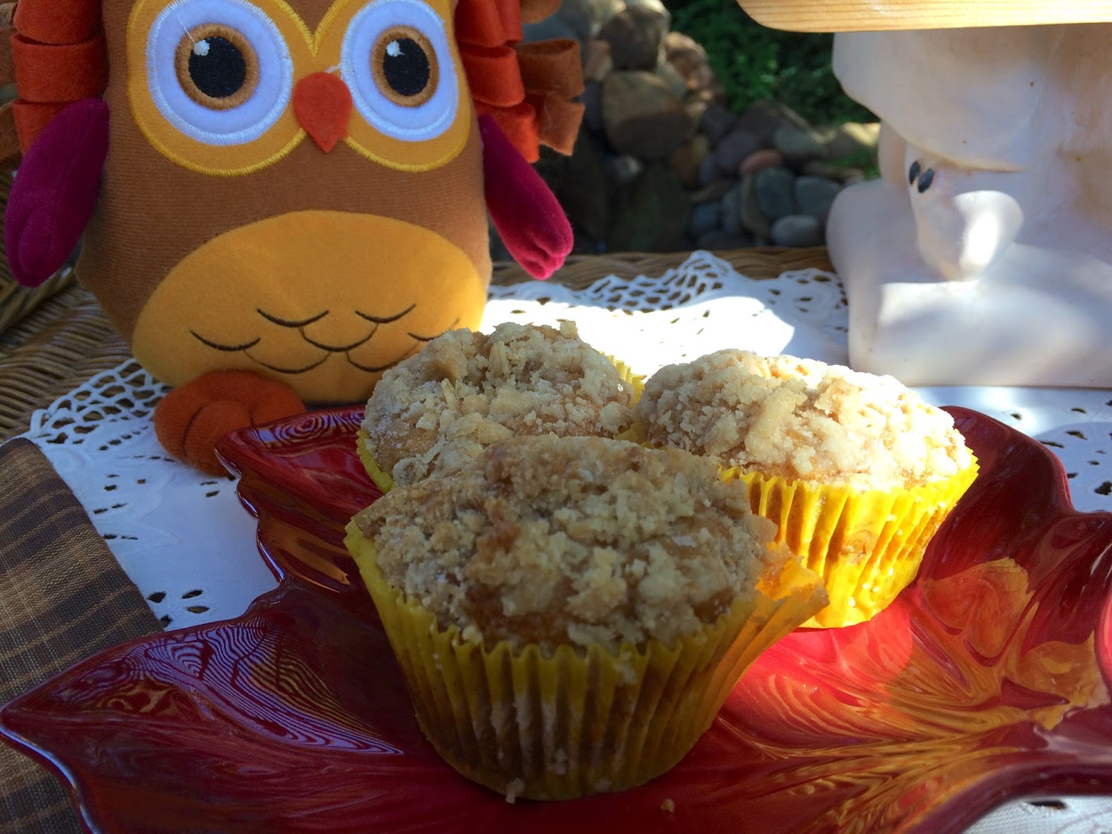 Kitty's Kozy Kitchen InsideOut Pumpkin Muffins