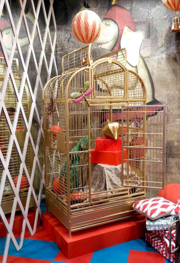 espacio infantil Casa Decor 2017 Jaula de oro