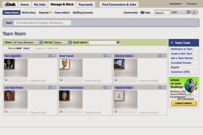 How to View Other Team Member s Work Diary in oDesk Team Room