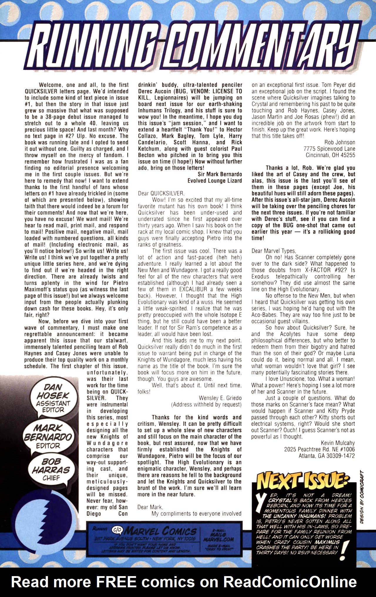 Read online Quicksilver comic -  Issue #3 - 32