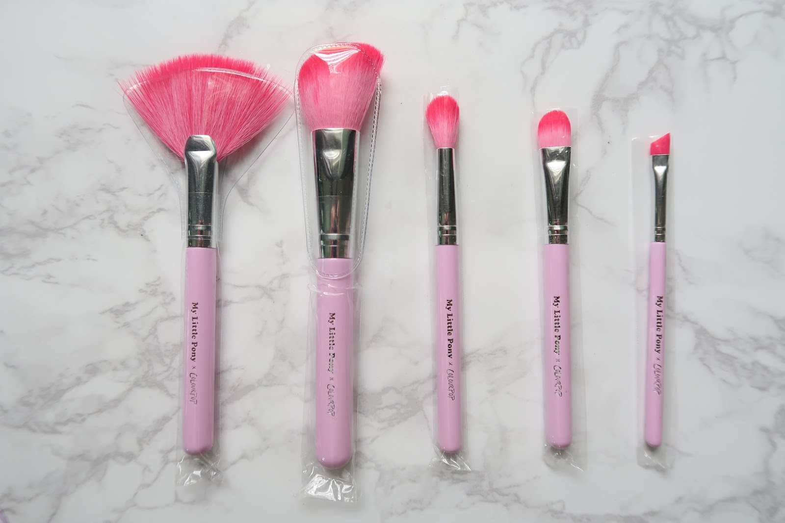 my little pony brush set
