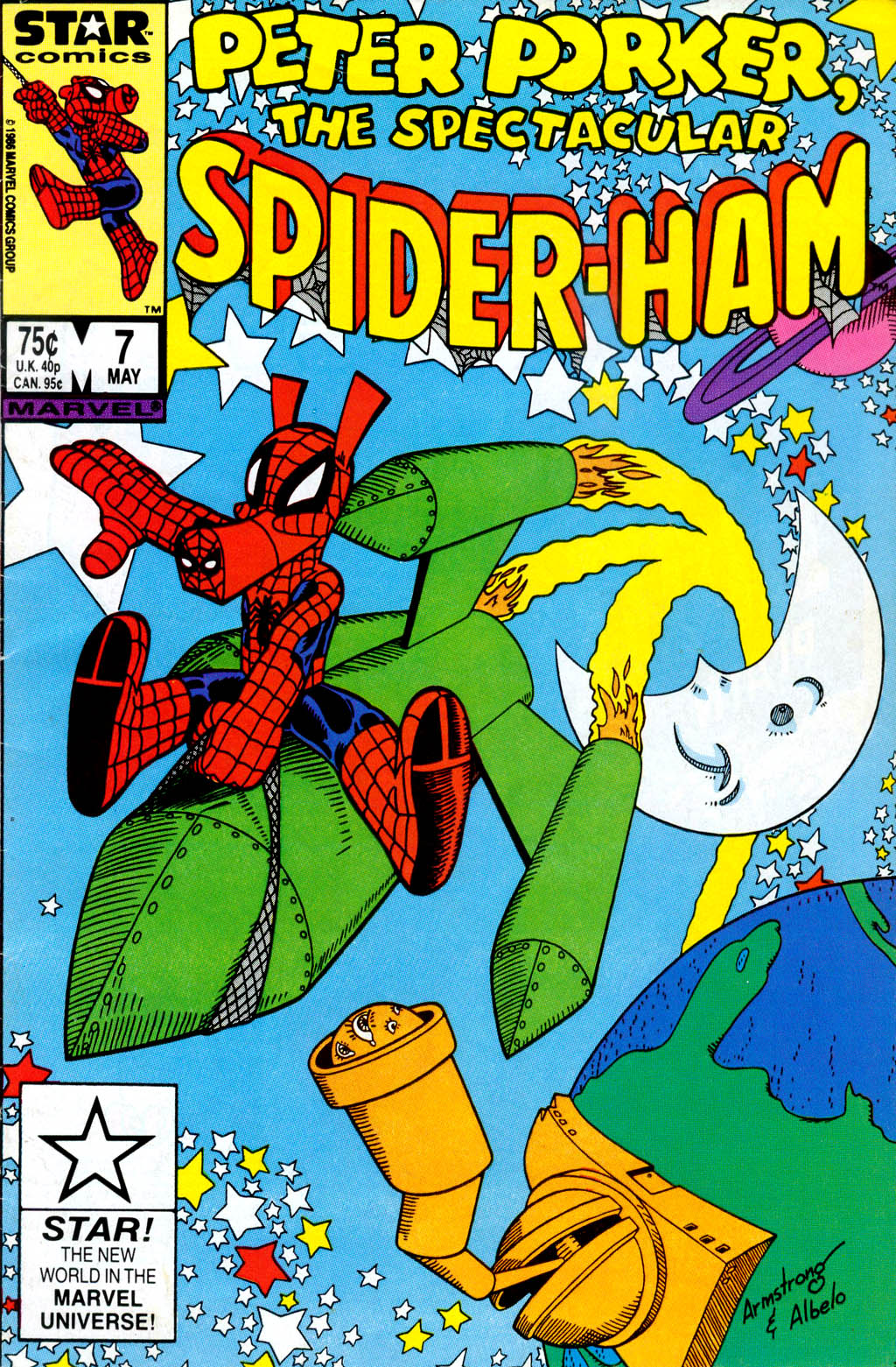 Read online Peter Porker, The Spectacular Spider-Ham comic -  Issue #7 - 1