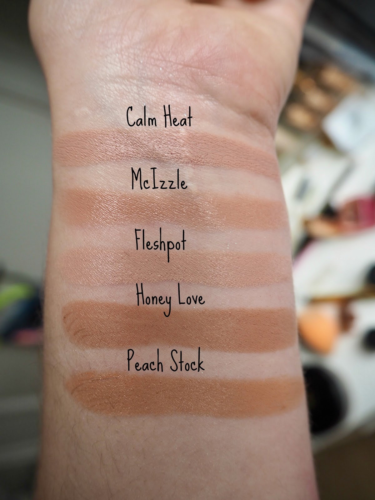 Mac Naked Lipstick Swatches
