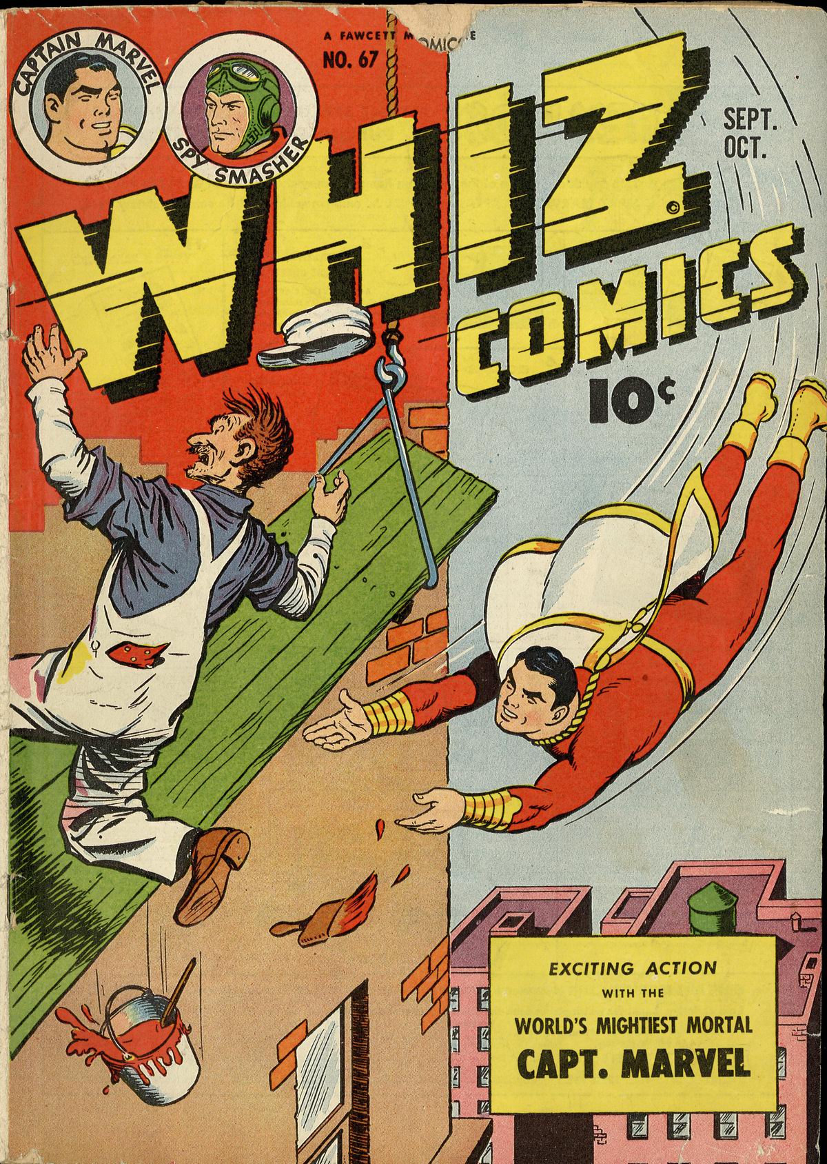 Read online WHIZ Comics comic -  Issue #67 - 1