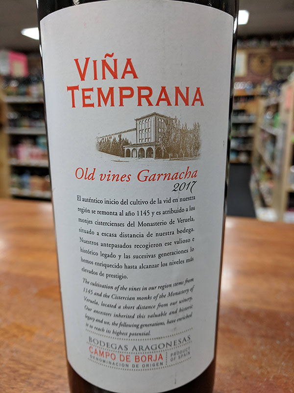 Wine About It! Tasting Vina Temprana