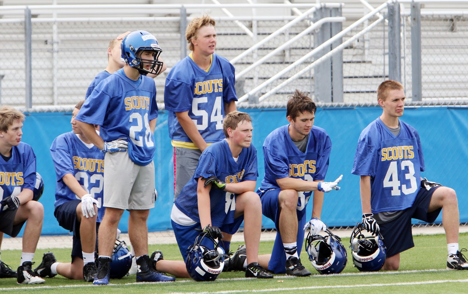 Mark Kodiak Ukena: Lake Forest High School Summer Football Practice