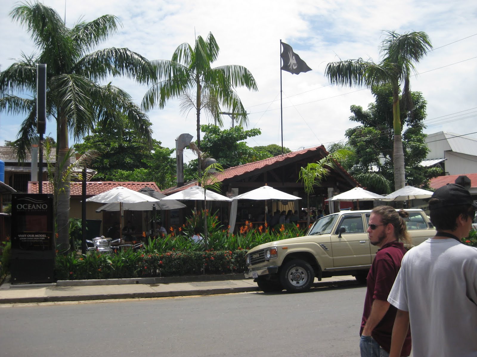 Costa Rica Blogging Great Food at Jaco's Taco Bar Restaurant