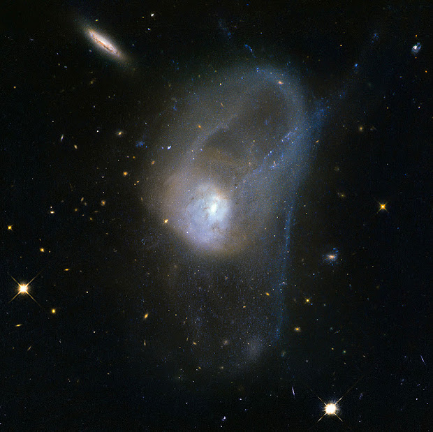 Interacting Galaxies NGC 3921