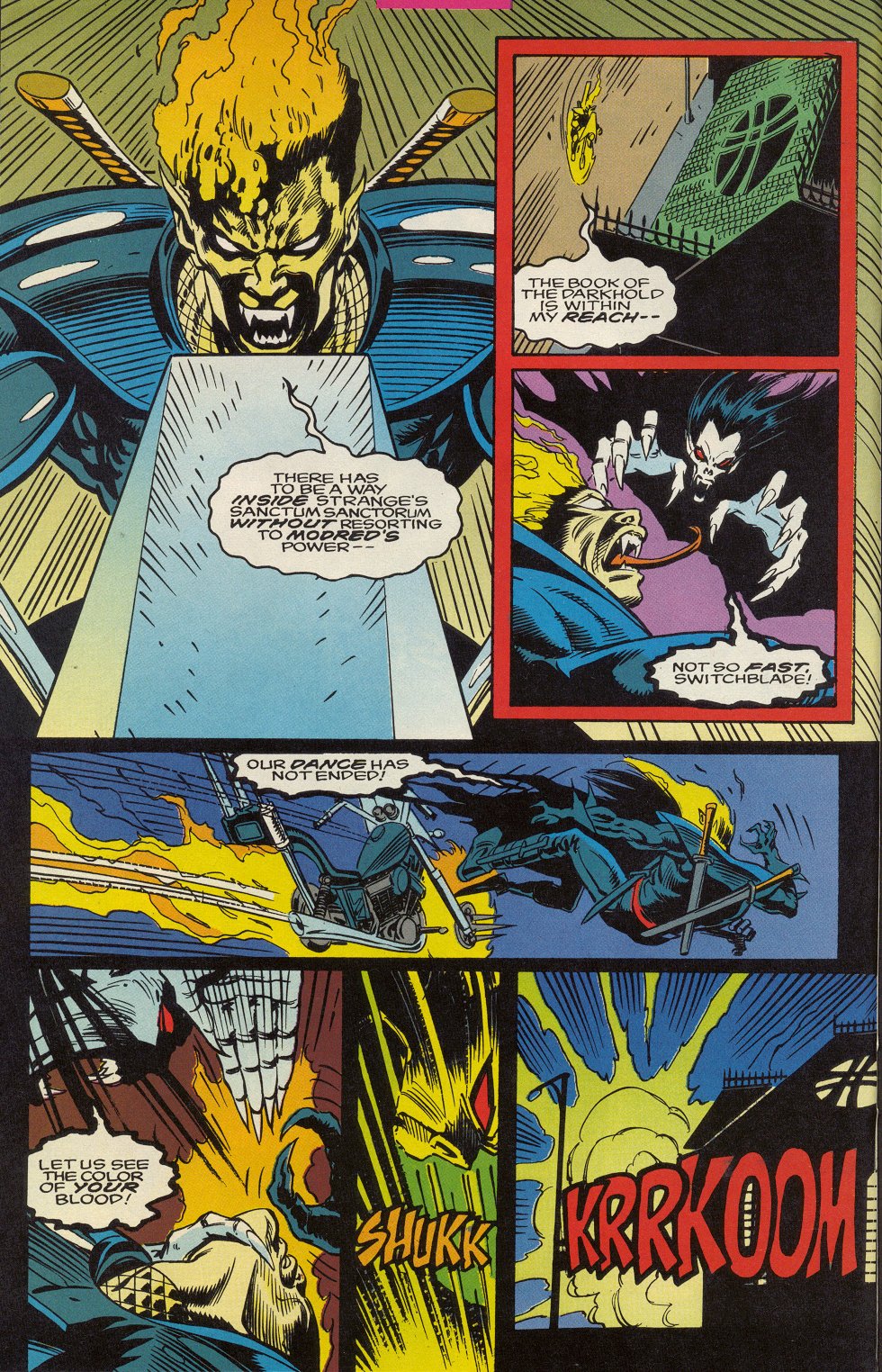 Read online Morbius: The Living Vampire (1992) comic -  Issue #12 - 19