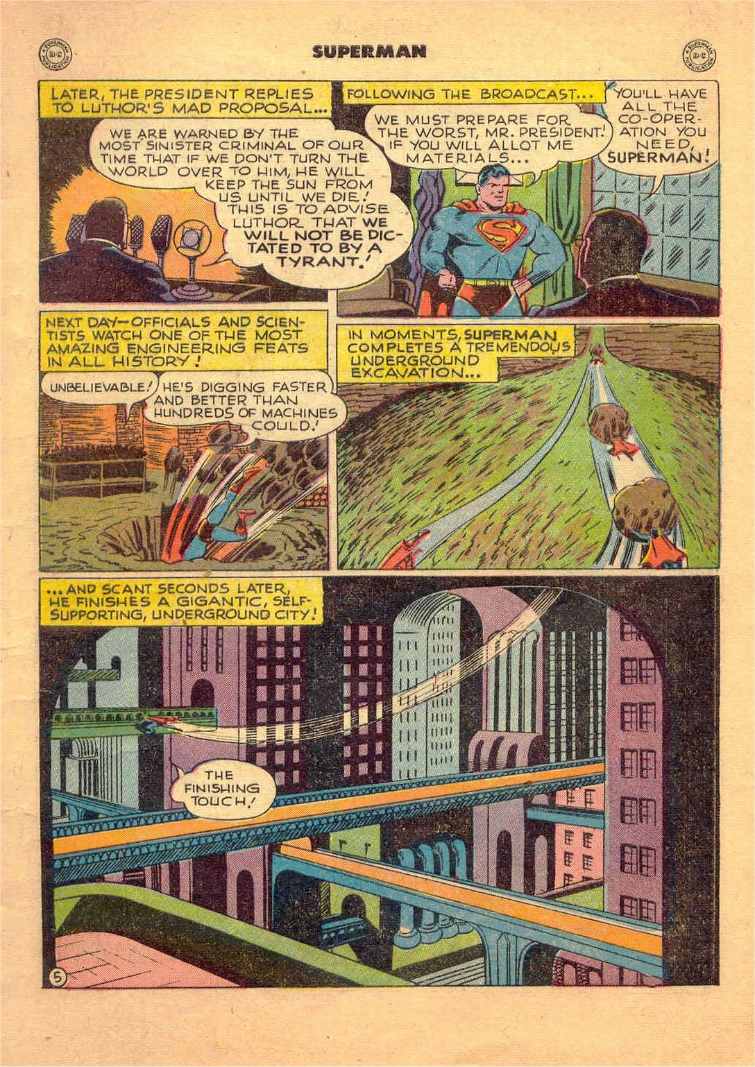 Read online Superman (1939) comic -  Issue #48 - 7