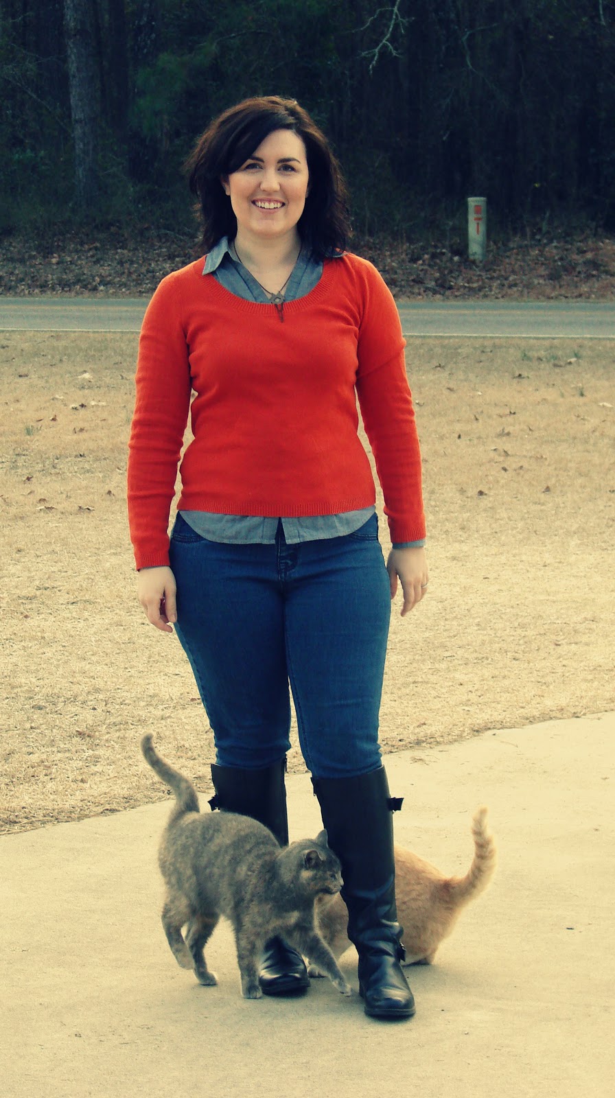 Crazy horseback riding cat lady - Rebecca Lately