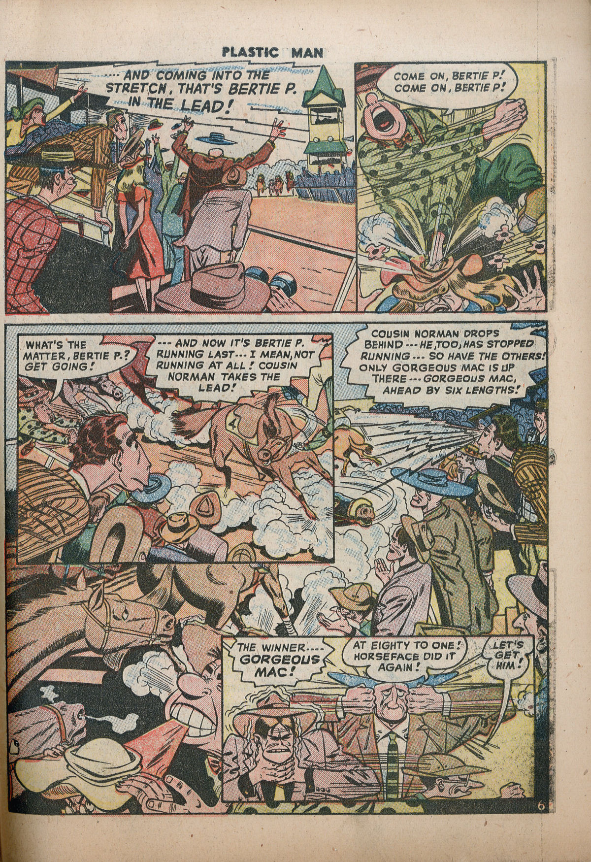 Read online Plastic Man (1943) comic -  Issue #12 - 41
