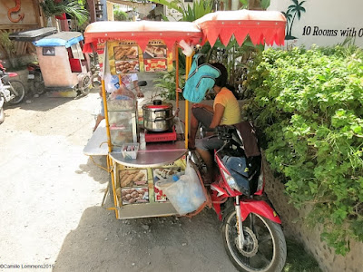 Food on Wheels; Deepfried goodies at Panagsama Beach in the Philippines