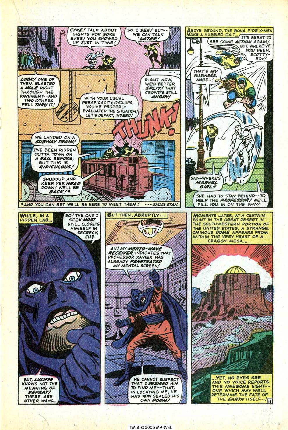 Read online Uncanny X-Men (1963) comic -  Issue #71 - 17