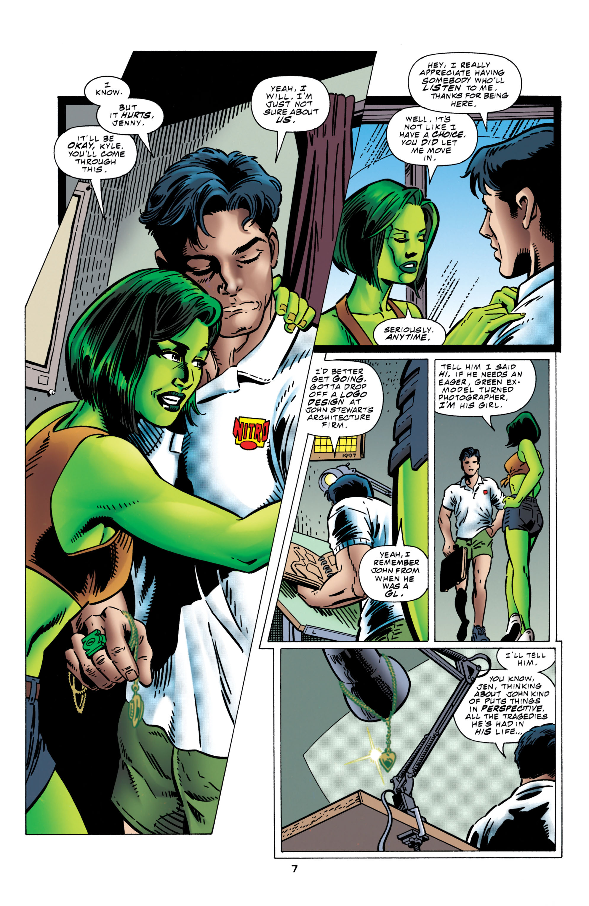 Read online Green Lantern (1990) comic -  Issue #91 - 8