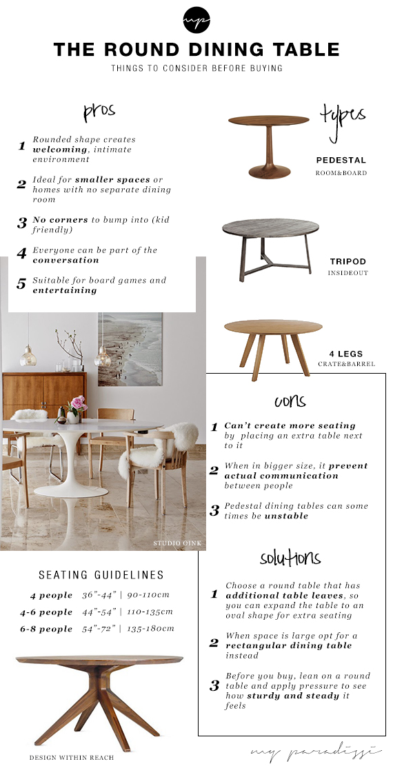 The Round Dining Table My Paradissi The Round Dining Table My Paradissi, Round Dining Table Design Within Reach