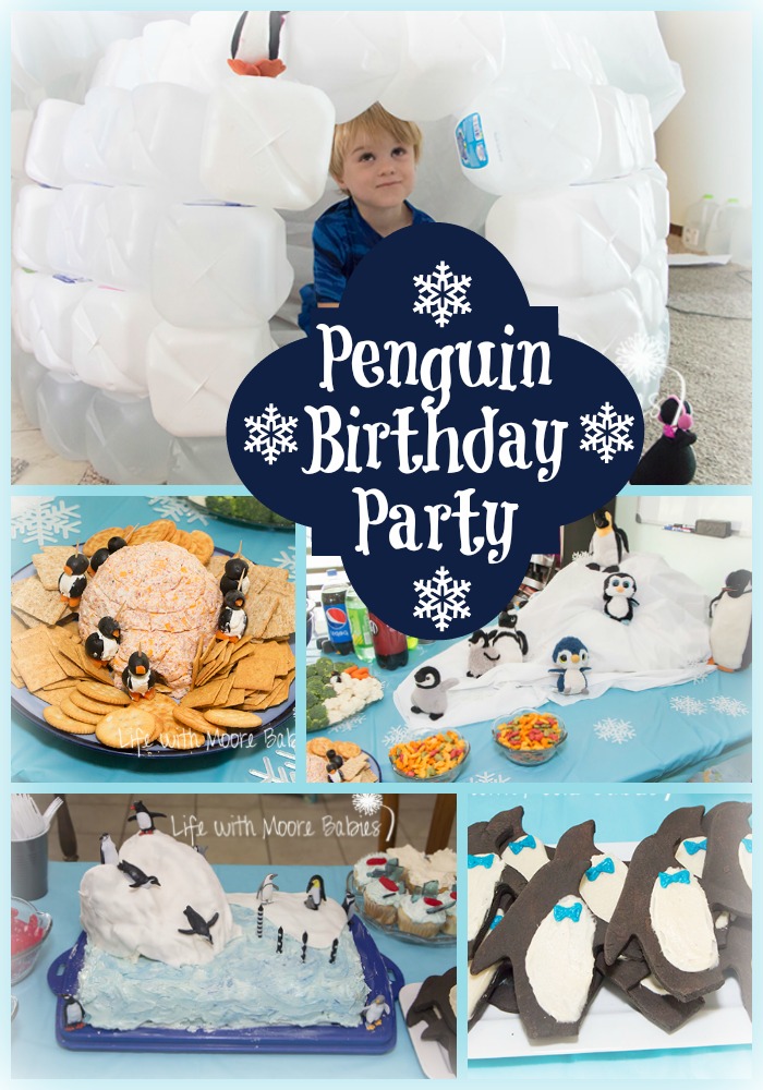 How to Throw a Chilling Penguin Birthday Party Life with Moore Babies