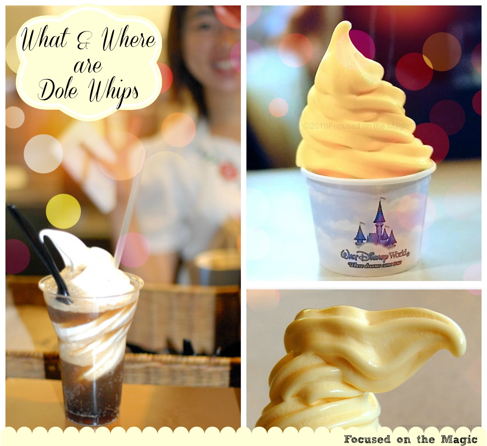 Disneylicious Dole Whips | Focused on the Magic : Disneylicious Dole Whips