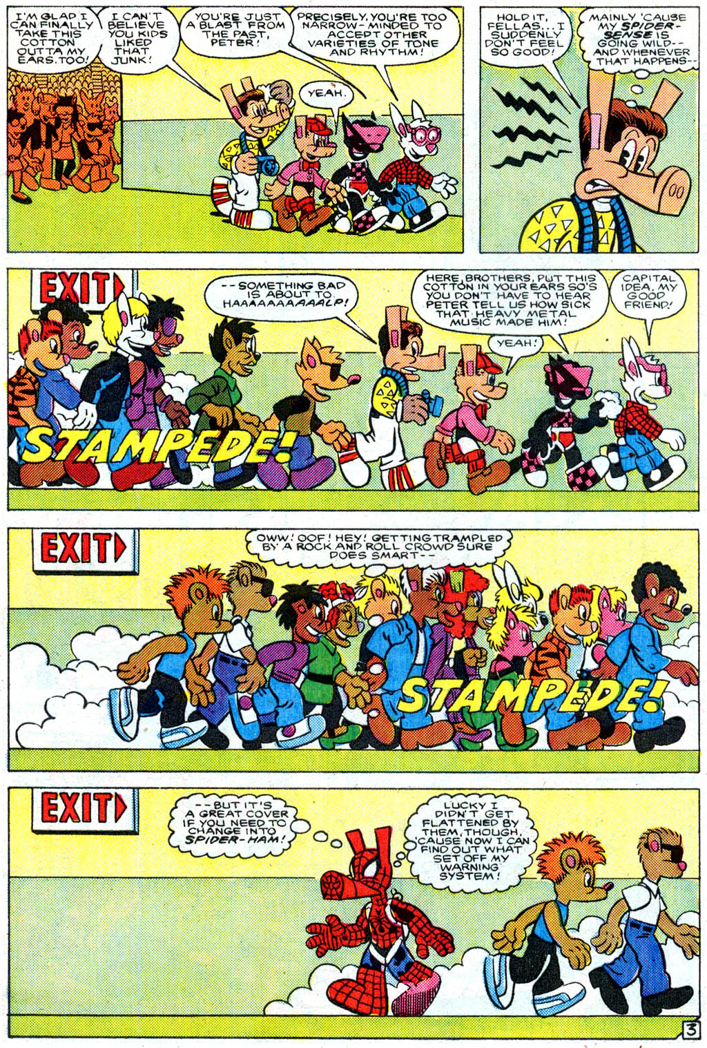 Read online Peter Porker, The Spectacular Spider-Ham comic -  Issue #14 - 4