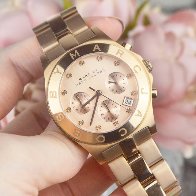 Marc Jacobs MBM3102 Blade Chronograph Ladies Watch from Pluswatches Review, Lovelaughslipstick Blog