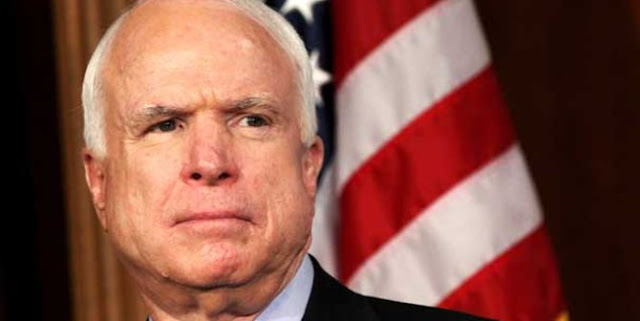 Musuh bebuyutan, senator AS John McCain tak mau Trump hadir di pemakamannya