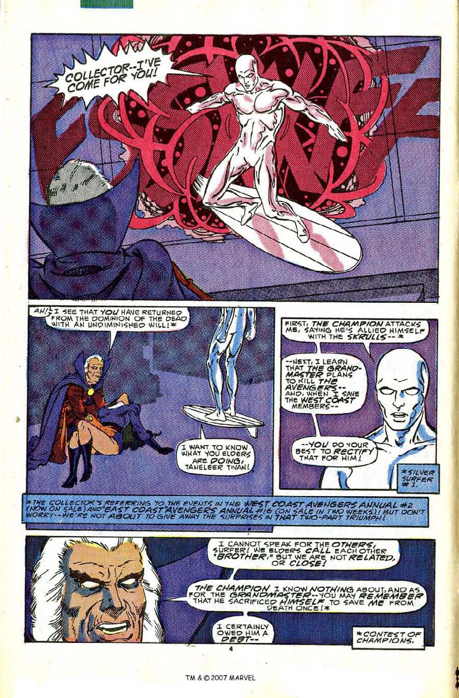 Read online Silver Surfer (1987) comic -  Issue #3 - 6