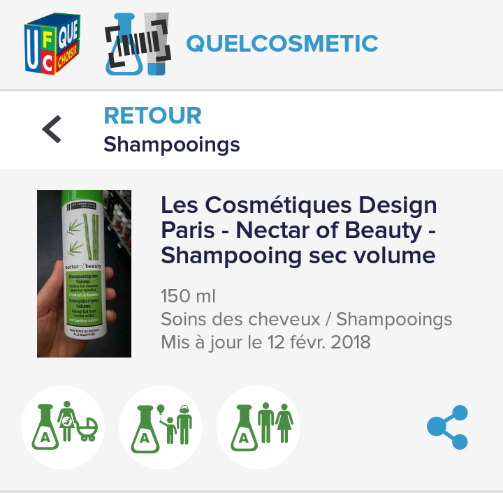 Shampoing Sec Volume - Nectar Of Beauty - Carrefour