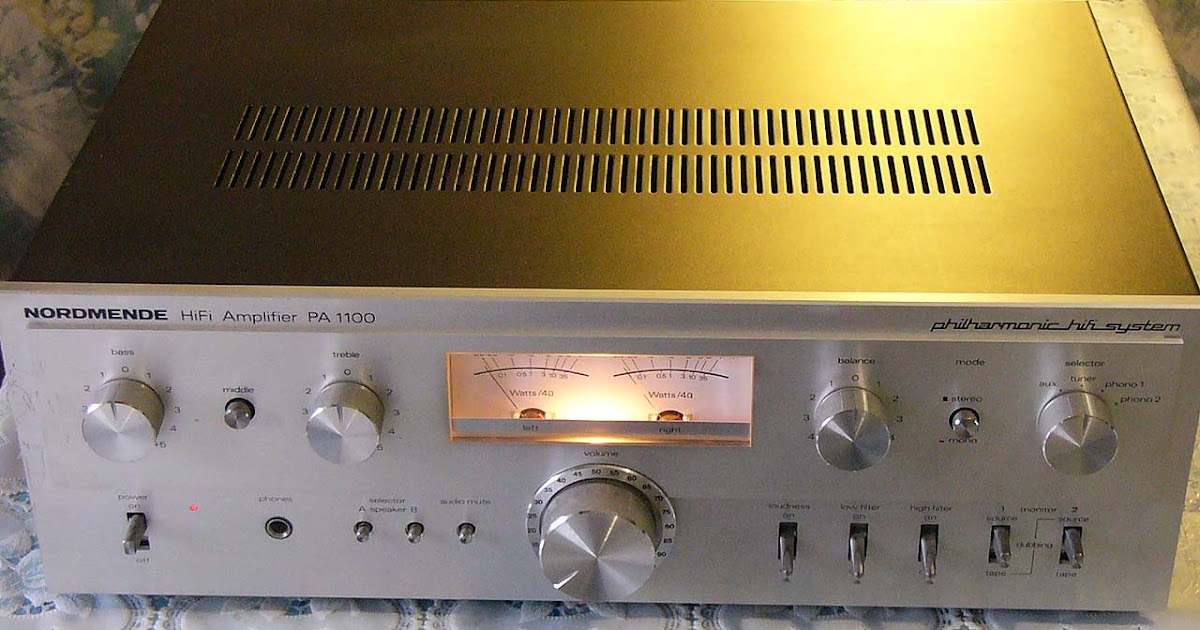 Nordmende PA-1100 со стрелочными индикаторами в Московском магазине ...