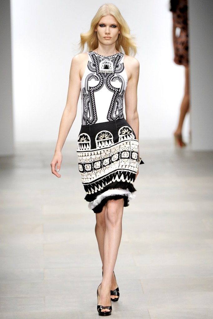 Holly Fulton Spring-Summer 2012 LFW by Cool Chic Style Fashion