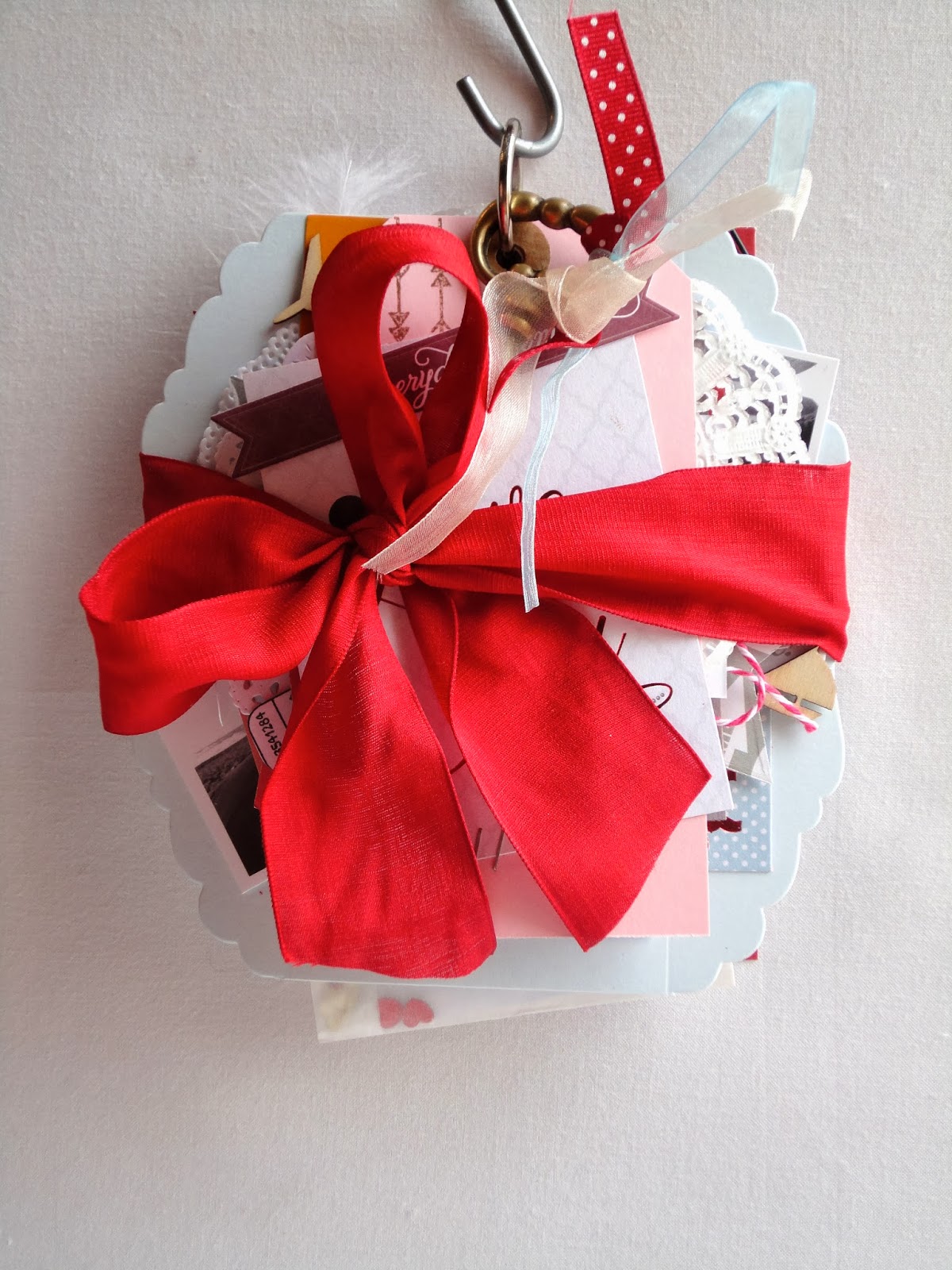 Instants de Scrap Mini album "Saint Valentin"