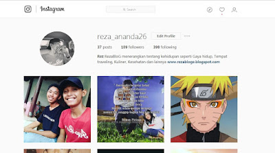 Menyimpan foto instagram lewat komputer dan tidak memerlukan aplikasi
