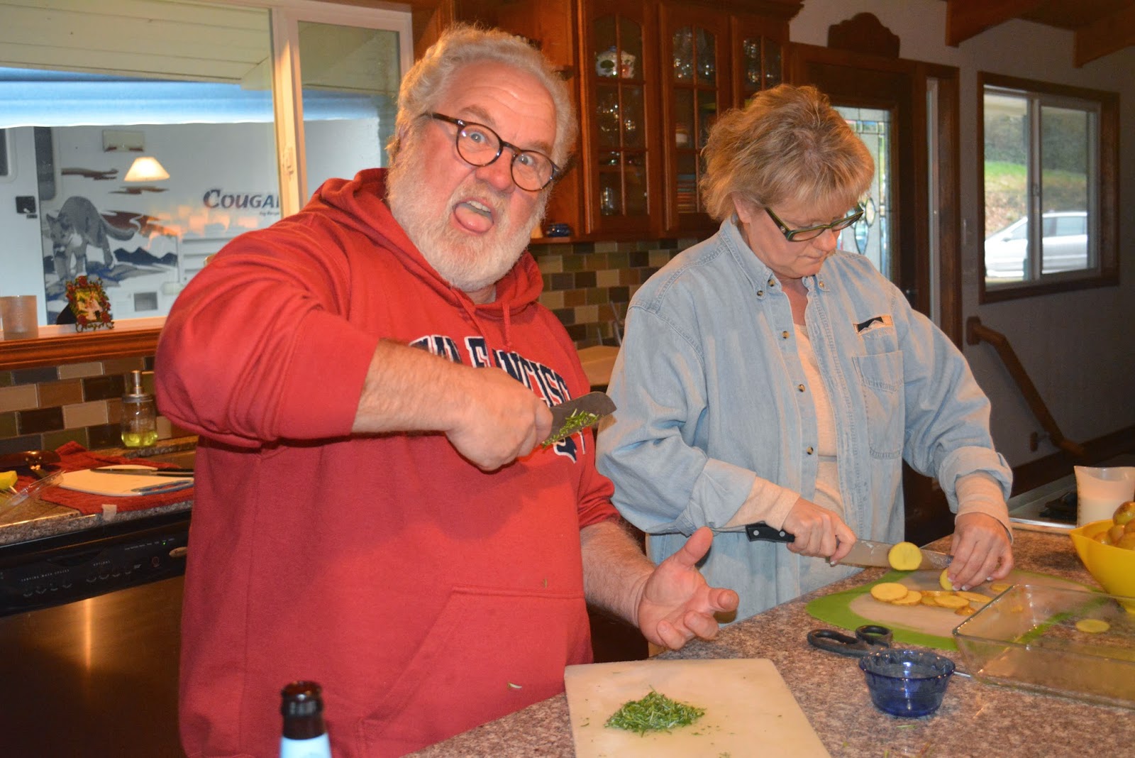 Fifty Shades of Retirement Andrew's (Mom's) Kitchen, Salem, Oregon