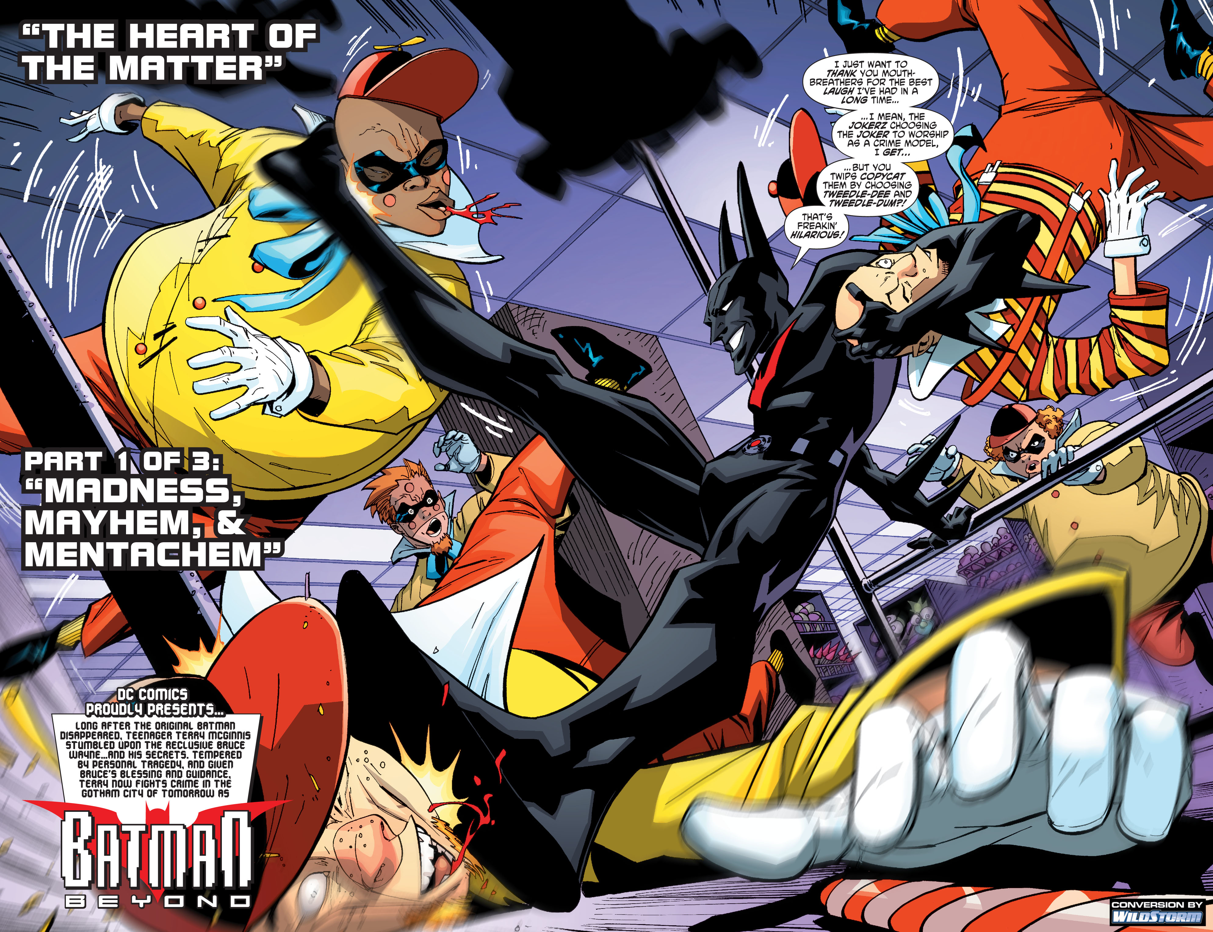 Read online Batman Beyond (2011) comic -  Issue #1 - 4