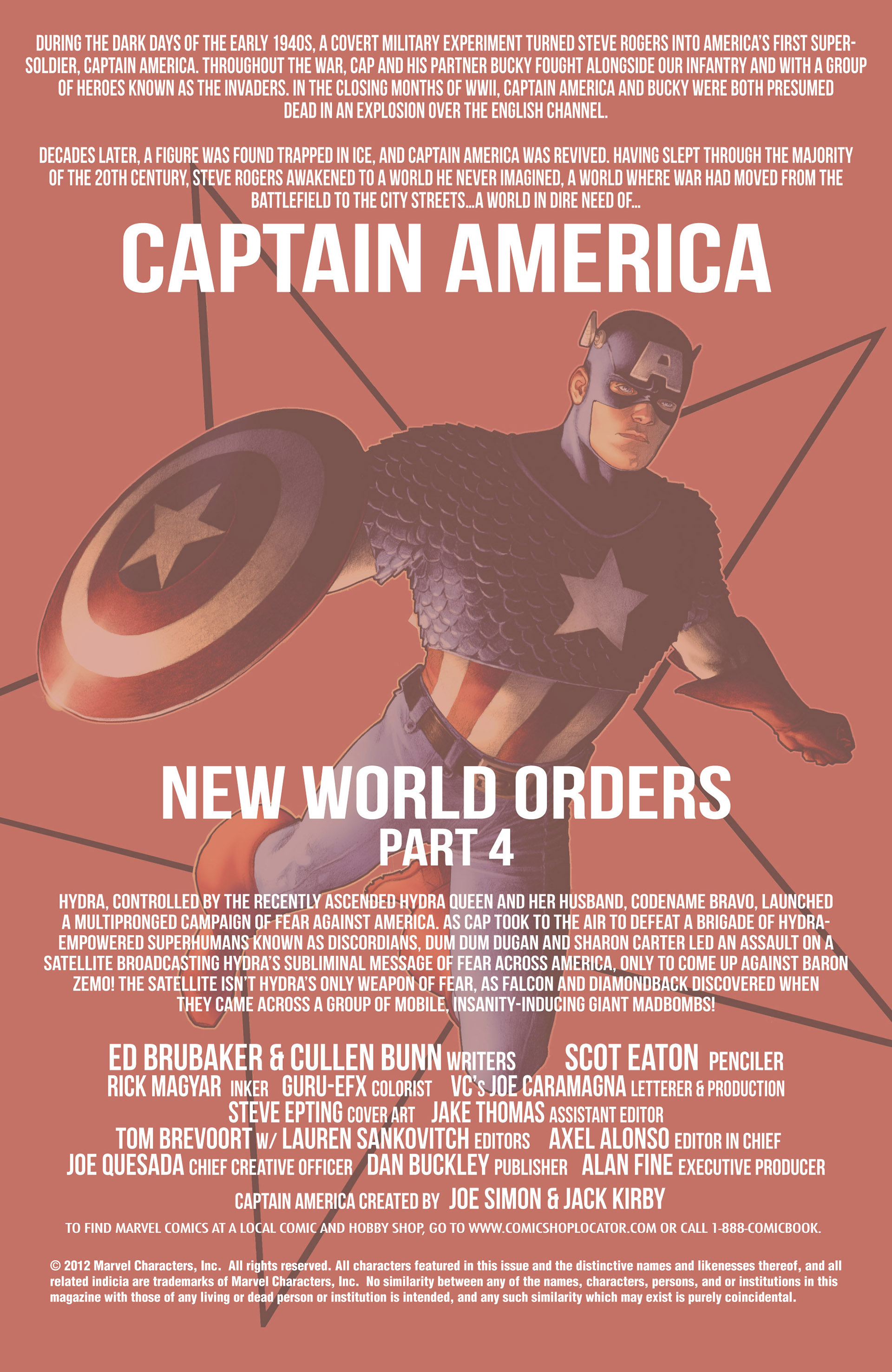 Read online Captain America (2011) comic -  Issue #18 - 2