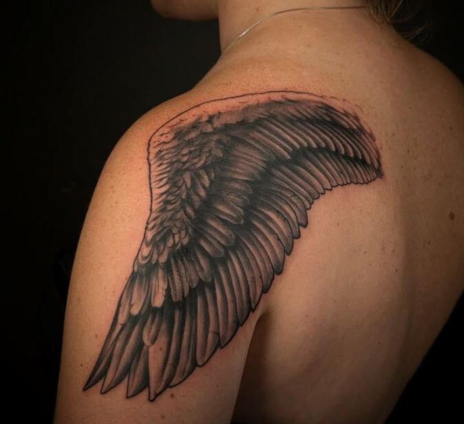 50 Gorgeous Angel Wing Tattoos Designs And Ideas 2018 Tattoosboygirl