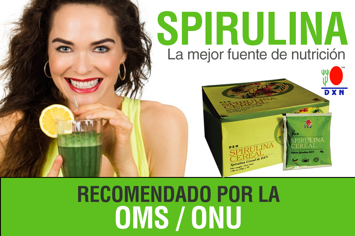 25 RAZONES PARA CONSUMIR LA SPIRULINA DXN EL ALIMENTO DEL FUTURO