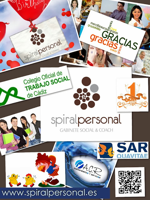 Estamos de 1º Aniversario en Spiral Personal.Gabinete Social & Coach.