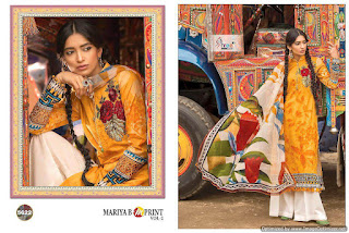 Shree Fab Mariya b m print vol 2 Pakistani Suits wholesale