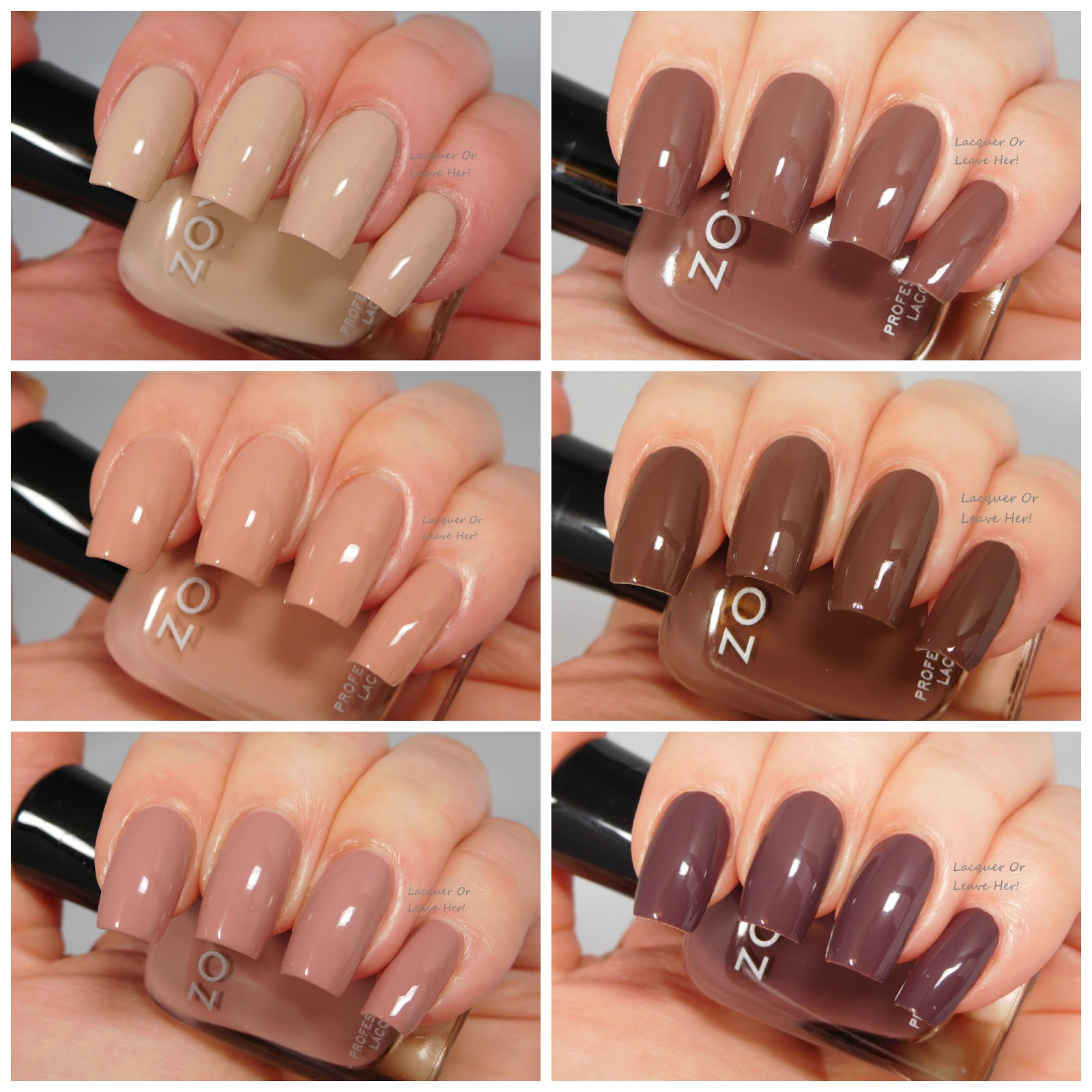 Lacquer or Leave Her! Review Zoya Naturel(3) collection