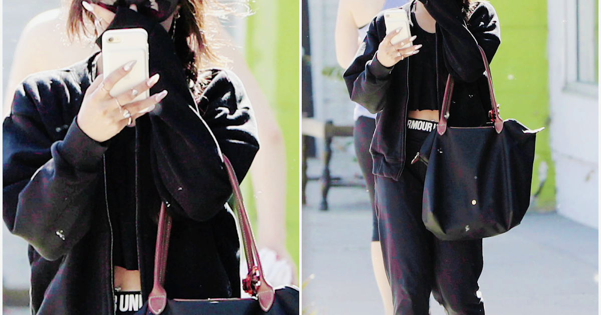 Vanessa Hudgens || Leaving Wundabar Pilates , In Studio City || May 02