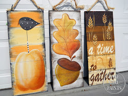 painting leaf paint autumn acorn fall leaves lake pallet canvas paints simple diy pumpkins paintings painted lakegirlpaints pumpkin graphic