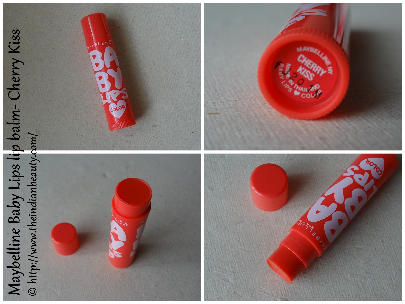 Maybelline Cherry Kiss Lip Balm Review Chapstick