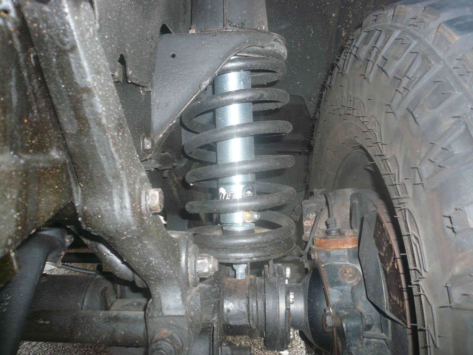 Mein Defender und ich Fox Racing Shocks