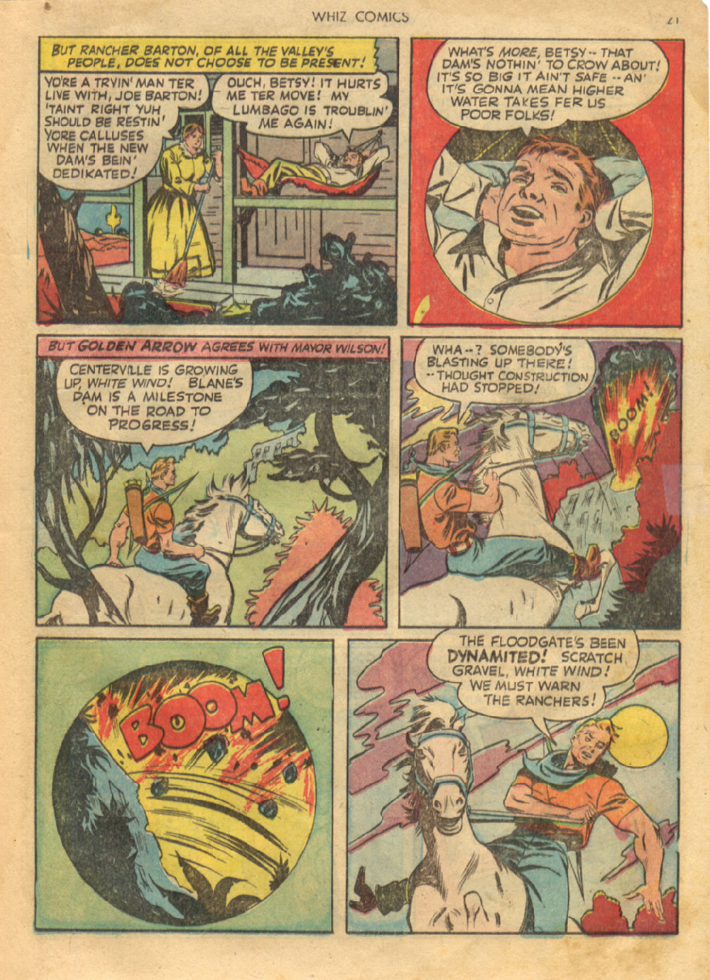 Read online WHIZ Comics comic -  Issue #45 - 21