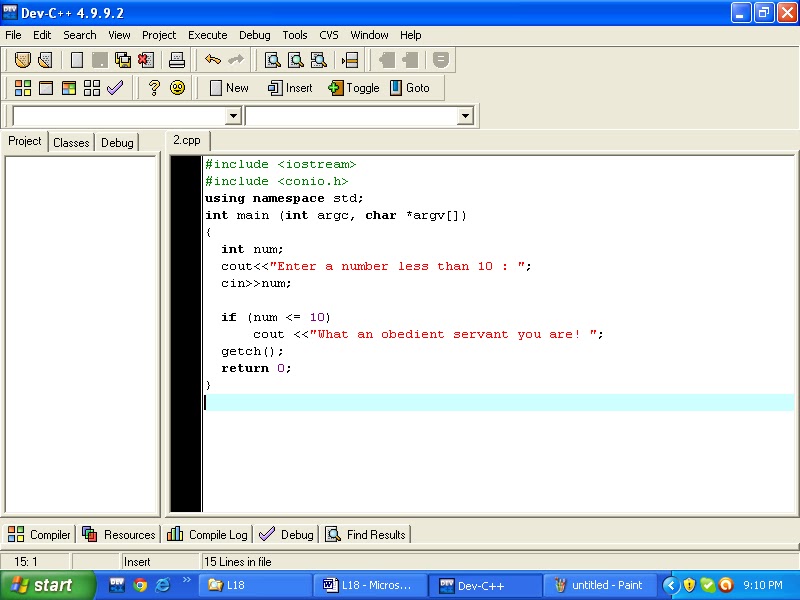 Learn Dev C++