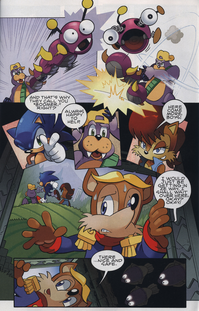 Read online Sonic The Hedgehog comic -  Issue #226 - 17