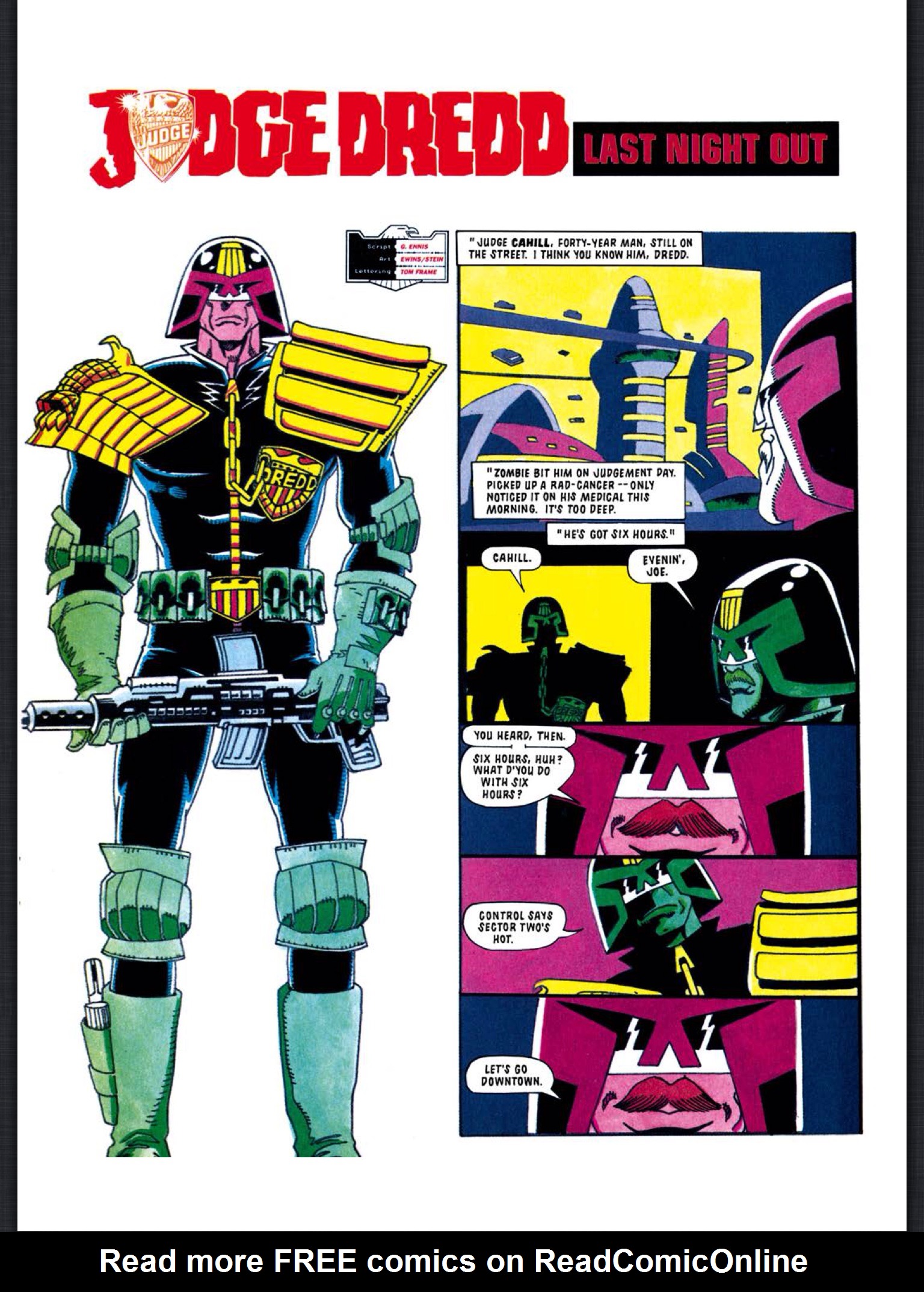 Read online Judge Dredd: The Complete Case Files comic -  Issue # TPB 18 - 121