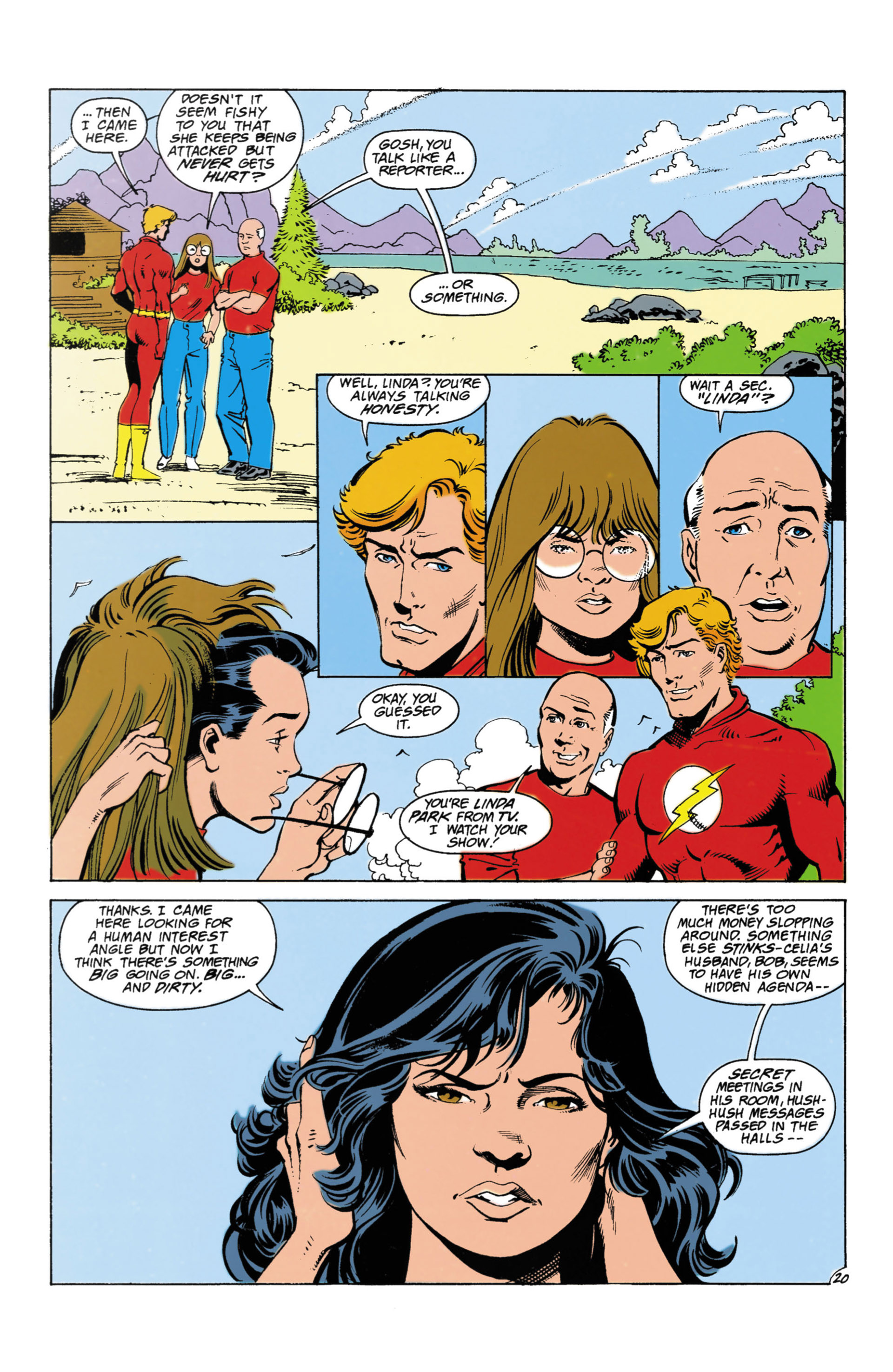 Read online The Flash (1987) comic -  Issue #38 - 21