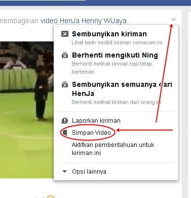 Cara mendownload Video dari Facebook